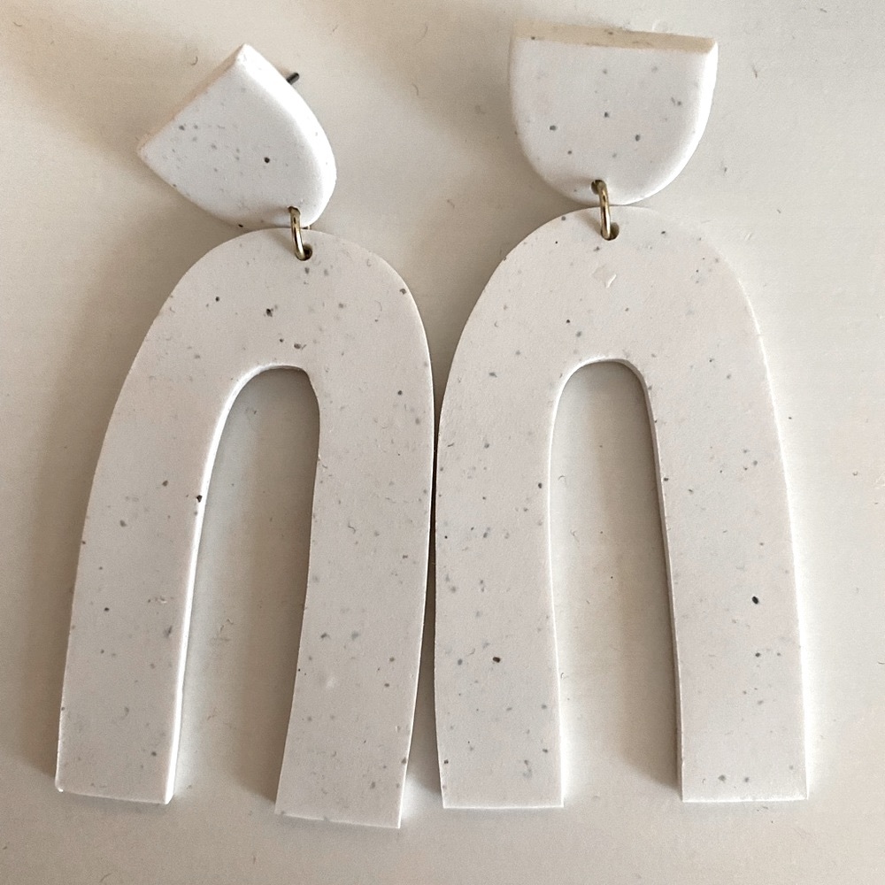 Clay earrings